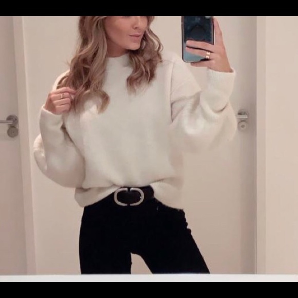 H&M fine-knit alpaca-blend sweater